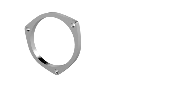 QTP 4in Weld-On QTEC 3 Bolt Flange QTP Flanges  AXOPROS