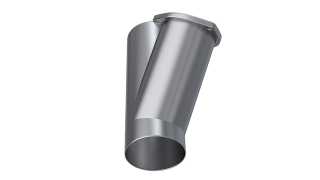 QTP 4in Weld-On QTEC Exhaust Cutout Y-Pipe QTP Y Pipes  AXOPROS