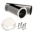 QTP 5in Weld-On QTEC Exhaust Cutout Y-Pipe QTP Y Pipes  AXOPROS