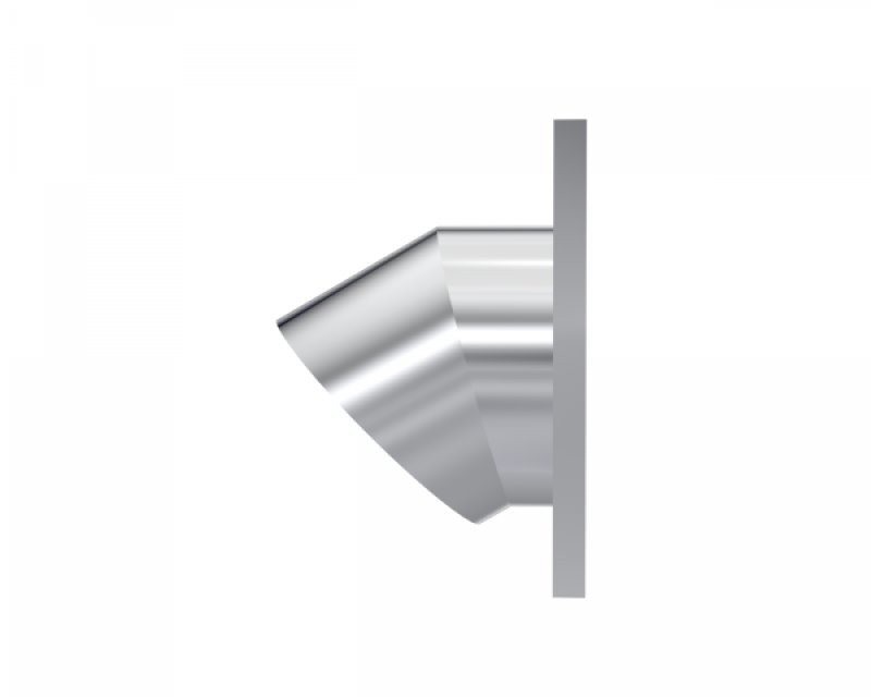 QTP Bolt-On QTEC Low Profile Oval Turn Down QTP Tips  AXOPROS