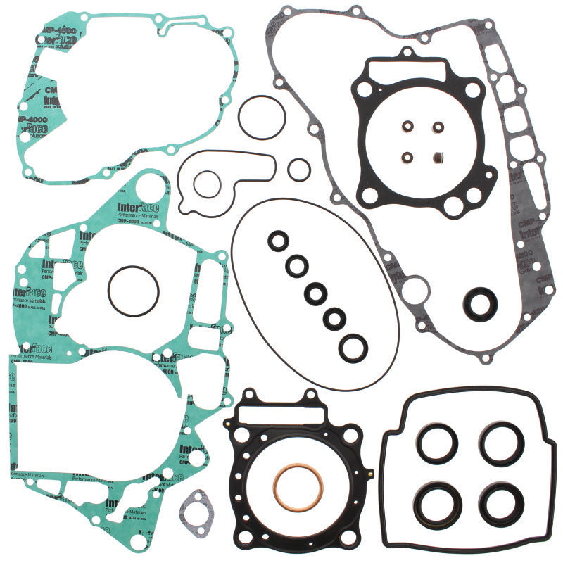 QuadBoss 04-05 Honda TRX450R Complete Gasket Set w/ Oil Seal QuadBoss Gasket Kits  AXOPROS