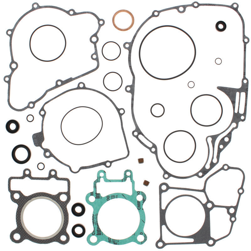 QuadBoss 88-02 Kawasaki KLF220 Bayou Complete Gasket Set w/ Oil Seal QuadBoss Gasket Kits  AXOPROS