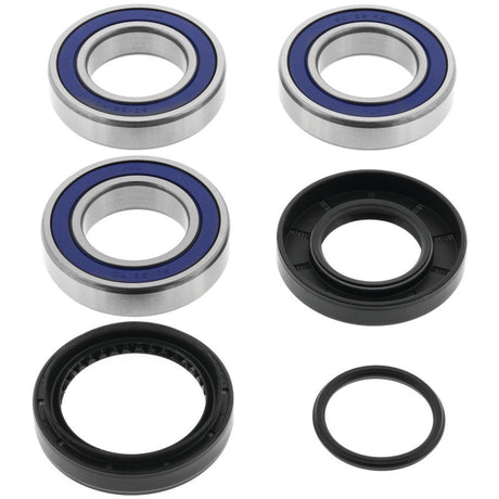 QuadBoss 97-01 Honda TRX250 FourTrax Recon Rear ATV Wheel Bearing & Seal Kit QuadBoss Wheel Bearings  AXOPROS