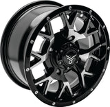 QuadBoss Barbwire 14X7 - 4+3 - 4/156 - Machined QuadBoss Wheels - Cast  AXOPROS