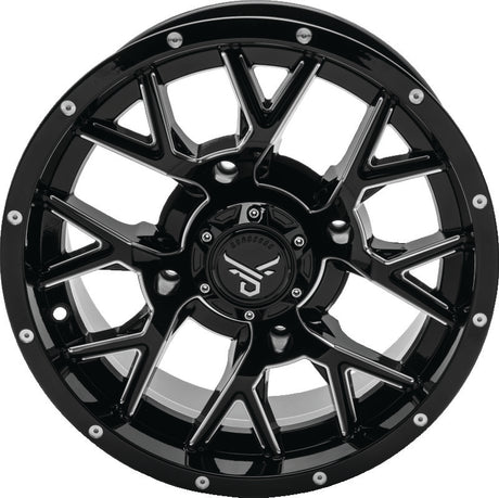 QuadBoss Barbwire 14X7 - 4+3 - 4/156 - Milled QuadBoss Wheels - Cast  AXOPROS