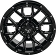 QuadBoss Barbwire 14X7 - 5+2 - 4/110 - Milled QuadBoss Wheels - Cast  AXOPROS