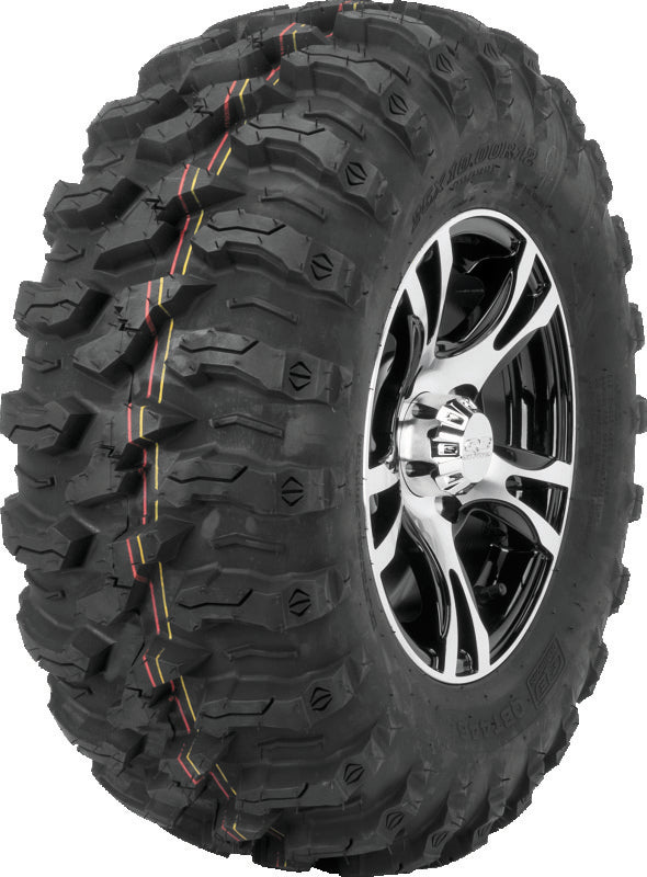 QuadBoss QBT446 Radial Utility Tire - 25x10R12 8Ply QuadBoss Automotive/UTV Tires - Off Road  AXOPROS