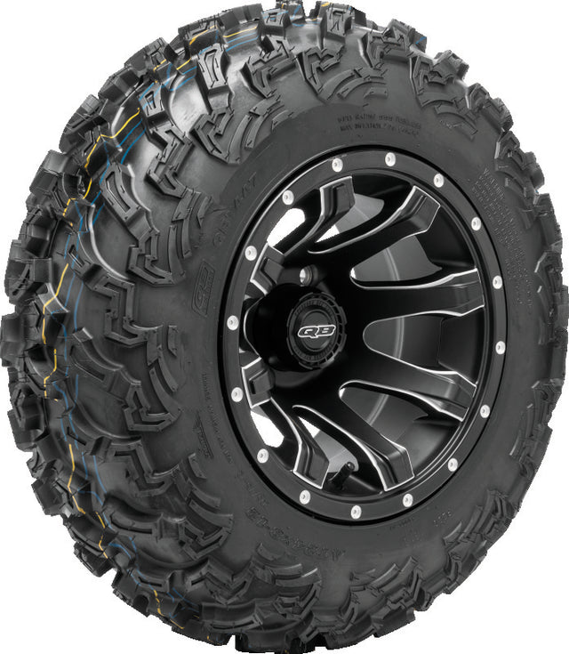 QuadBoss QBT447 Utility Tire - 24x8-12 6Ply QuadBoss Automotive/UTV Tires - Off Road  AXOPROS