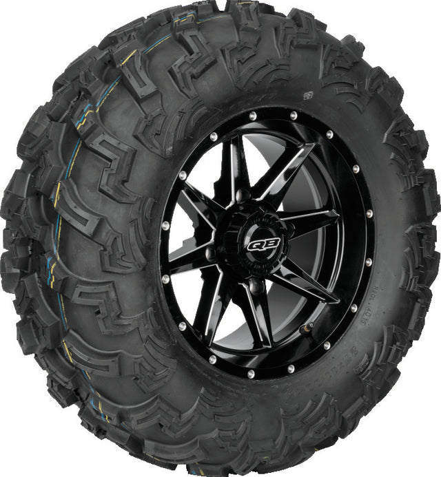 QuadBoss QBT447 Utility Tire - 27x11-14 6Ply QuadBoss Automotive/UTV Tires - Off Road  AXOPROS