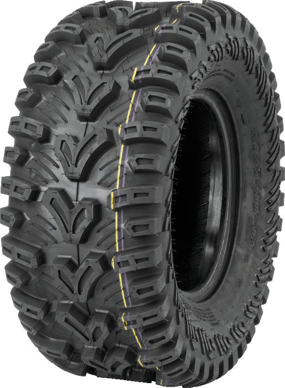 QuadBoss QBT448 Utility Tire - 25x10-12 6Ply QuadBoss Automotive/UTV Tires - Off Road  AXOPROS