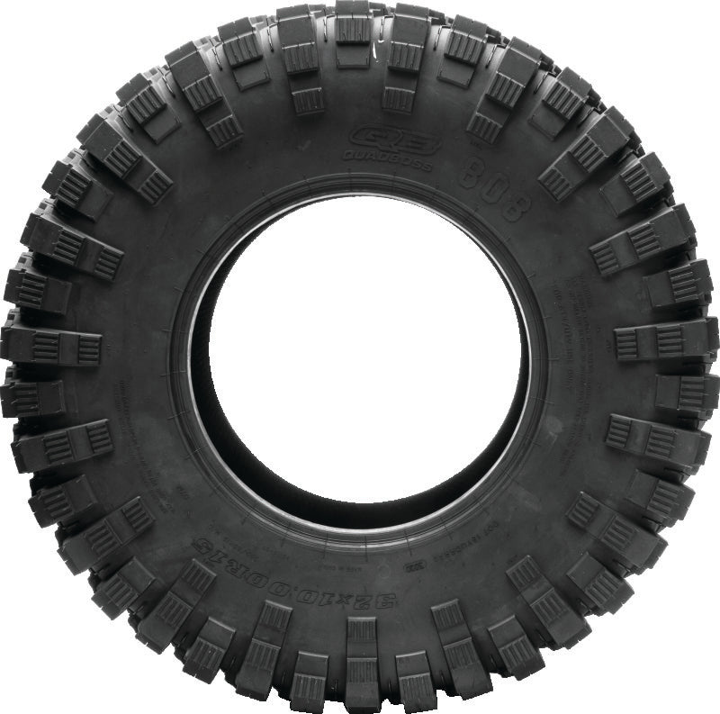 QuadBoss QBT808 Radial Utility Tire - 27x10R14 8Ply QuadBoss Automotive/UTV Tires - Off Road  AXOPROS