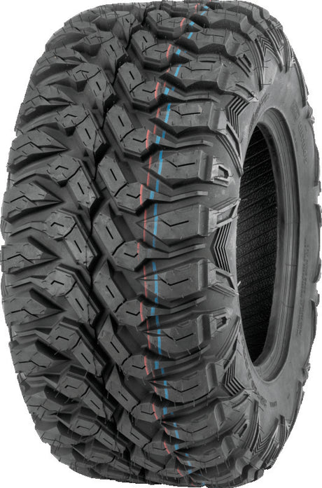 QuadBoss QBT846 Radial Utility Tire - 25x10R12 8Ply QuadBoss Automotive/UTV Tires - Off Road  AXOPROS