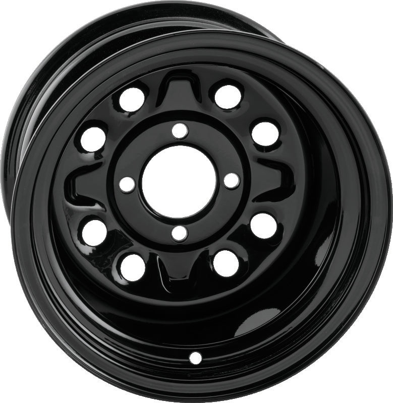 QuadBoss Steely Wheel 12X7 - 2+5 - 4/4 QuadBoss Wheels - Steel  AXOPROS