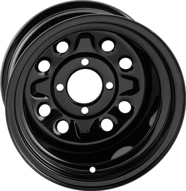 QuadBoss Steely Wheel 12X7 - 2+5 - 4/4 QuadBoss Wheels - Steel  AXOPROS