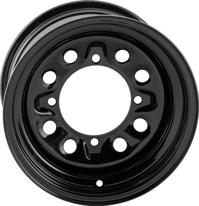 QuadBoss Steely Wheel 12X7 - 4+3 - 4/156 QuadBoss Wheels - Steel  AXOPROS