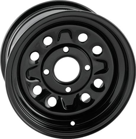 QuadBoss Steely Wheel 12X7 - 5+2 - 4/110 QuadBoss Wheels - Steel  AXOPROS