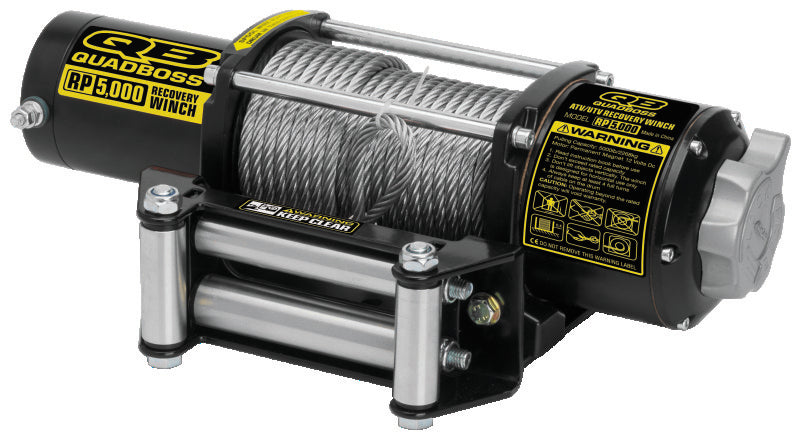 QuadBoss Winch 3500Lb W/Synthetic Rope QuadBoss Winches  AXOPROS