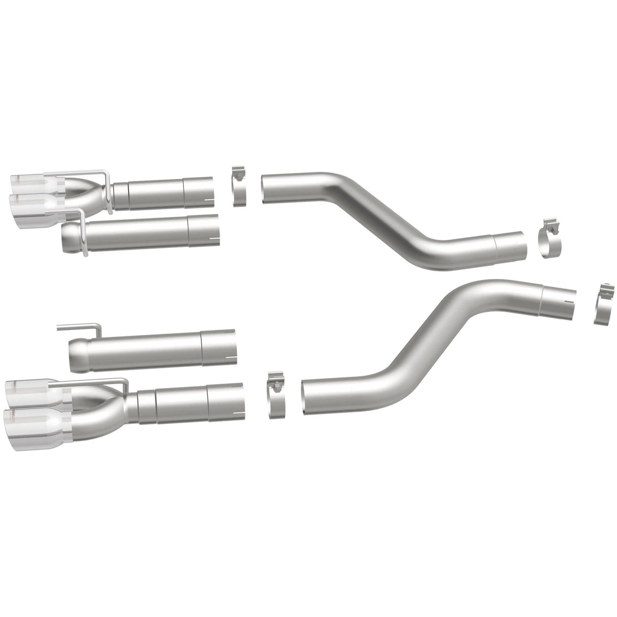 Race Series Stainless Axle-Back System MagnaFlow Exhaust Products Exhaust System Kit  AXOPROS