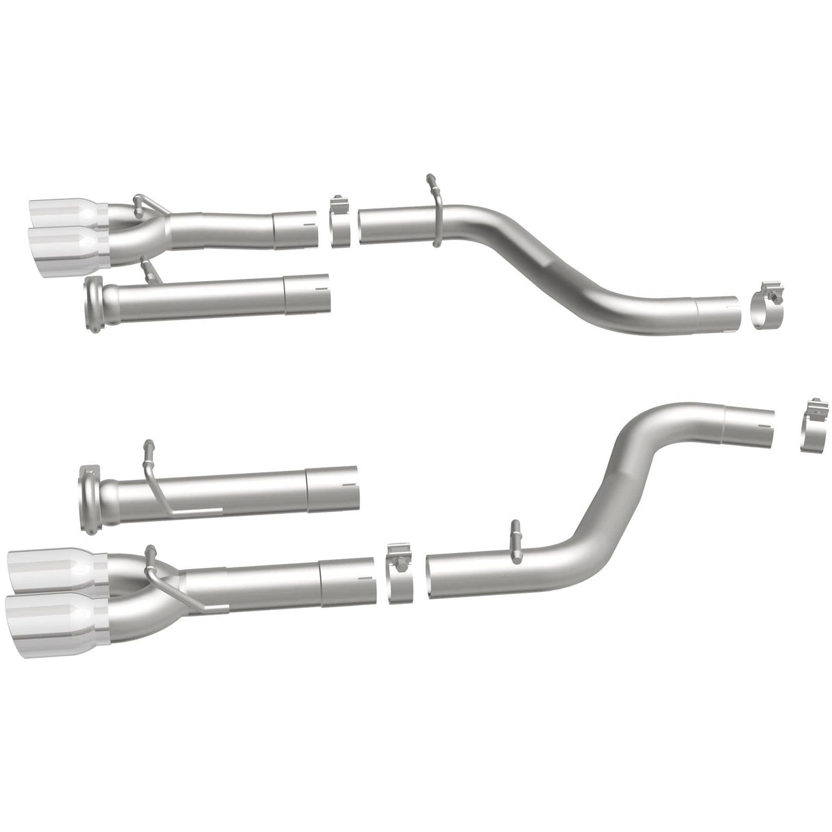 Race Series Stainless Axle-Back System MagnaFlow Exhaust Products Exhaust System Kit  AXOPROS