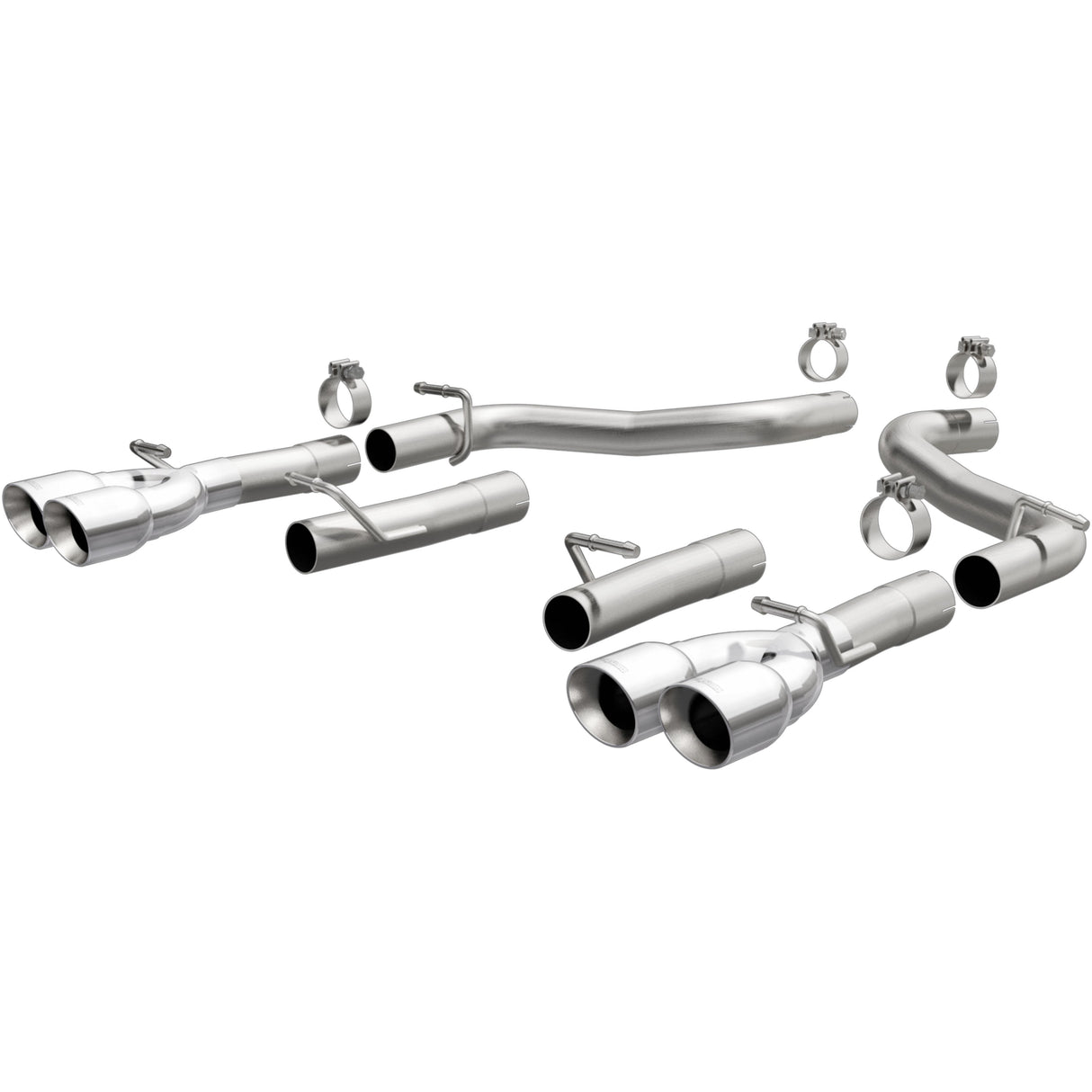 Race Series Stainless Axle-Back System MagnaFlow Exhaust Products Exhaust System Kit  AXOPROS