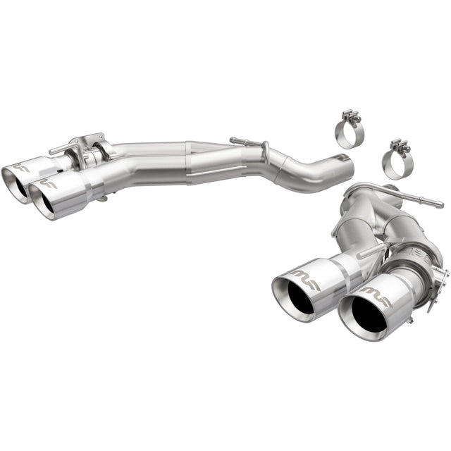 Race Series Stainless Axle-Back System MagnaFlow Exhaust Products Exhaust System Kit  AXOPROS