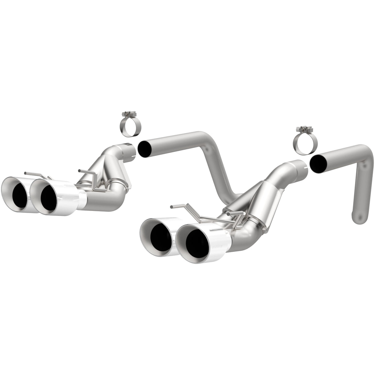 Race Series Stainless Axle-Back System MagnaFlow Exhaust Products Exhaust System Kit  AXOPROS