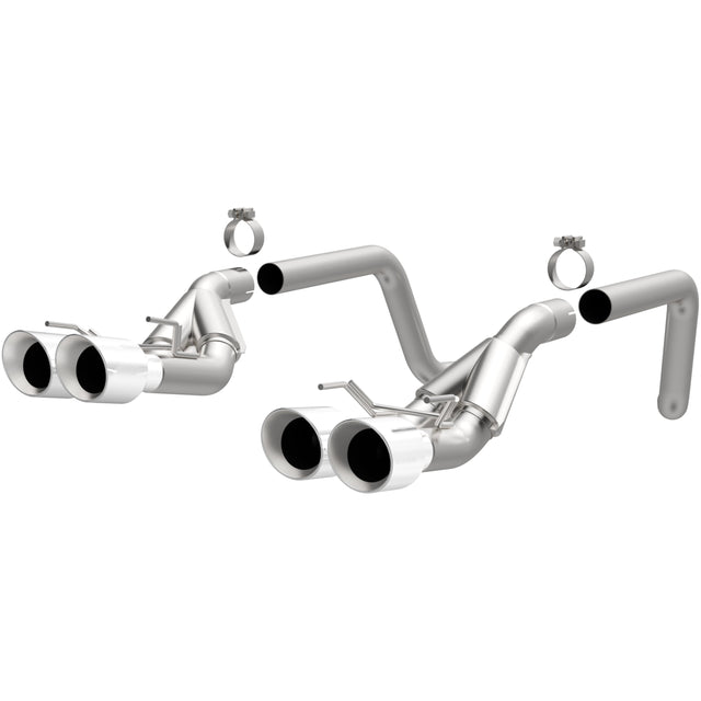 Race Series Stainless Axle-Back System MagnaFlow Exhaust Products Exhaust System Kit  AXOPROS