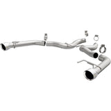 Race Series Stainless Axle-Back System MagnaFlow Exhaust Products Exhaust System Kit  AXOPROS