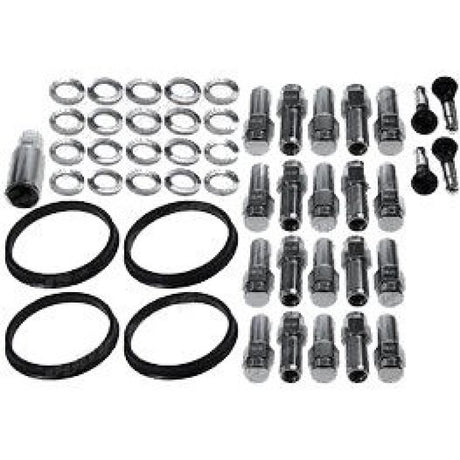 Race Star 1/2in Ford Open End Deluxe Lug Kit Direct Drilled - 20 PK Race Star Lug Nuts  AXOPROS