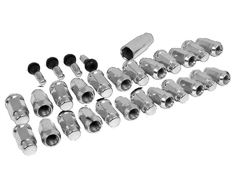 Race Star 14mmx1.50 Closed End Acorn Deluxe Lug Kit (3/4 Hex) - 24 PK Race Star Lug Nuts  AXOPROS