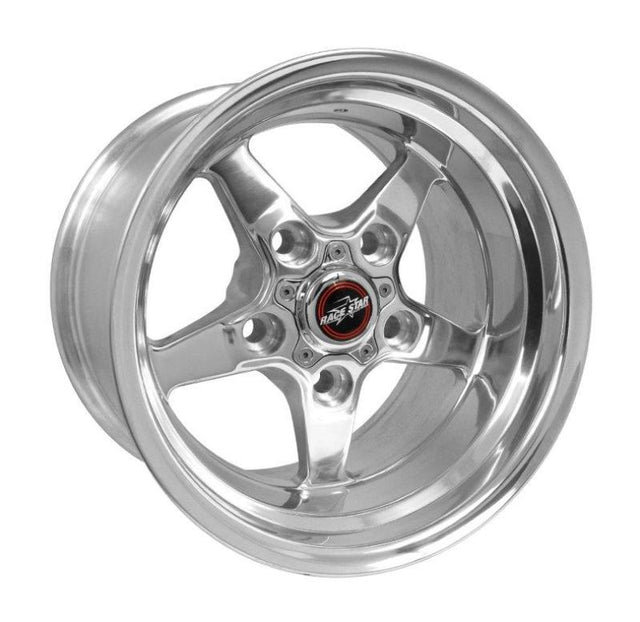 Race Star 92 Drag Star 15x10.00 5x135bc 5.25bs Direct Drill Polished Wheel Race Star Wheels - Cast  AXOPROS