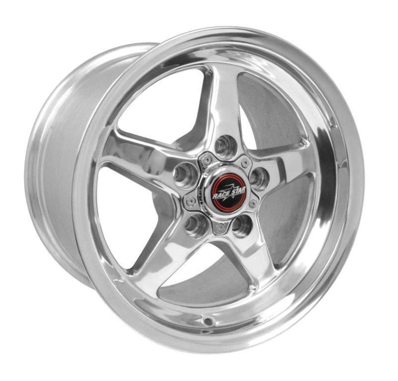 Race Star 92 Drag Star 15x10.00 5x4.50bc 7.25bs Direct Drill Polished Wheel Race Star Wheels - Cast  AXOPROS