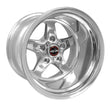 Race Star 92 Drag Star 15x12.00 5x4.75bc 4.00bs Direct Drill Polished Wheel Race Star Wheels - Cast  AXOPROS