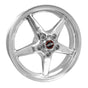 Race Star 92 Drag Star 17x4.50 5x4.50bc 1.75bs Direct Drill Polished Wheel Race Star Wheels - Cast  AXOPROS