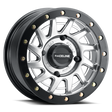 Raceline A12SB Squad 15x7in/4x137 BP/38mm Offset/110.18mm Bore - Silver & Black Ring Beadlock Wheel Raceline Wheels - Cast  AXOPROS