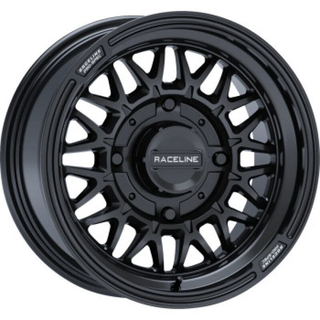 Raceline A13GB Omega 15x7in / 4x114.3 BP / 56mm Offset / 68mm Bore - Satin Black Wheel Raceline Wheels - Cast  AXOPROS