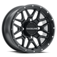 Raceline A94B Krank 14x7in / 4x156 BP / 38mm Offset / 132.5mm Bore - Satin Black Wheel Raceline Wheels - Cast  AXOPROS