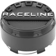 Raceline Center Cap - ATV - 4x110/115 - Black Raceline Wheel Center Caps  AXOPROS