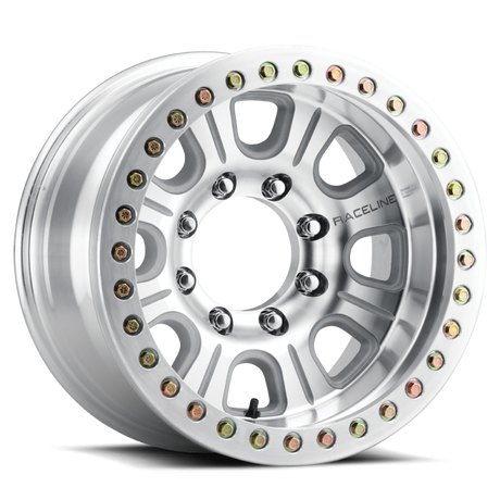 Raceline RT233 Monster 17x9.5in / 8x170 BP / -32mm Offset / 130.81mm Bore - Machined Beadlock Wheel Raceline Wheels - Cast  AXOPROS