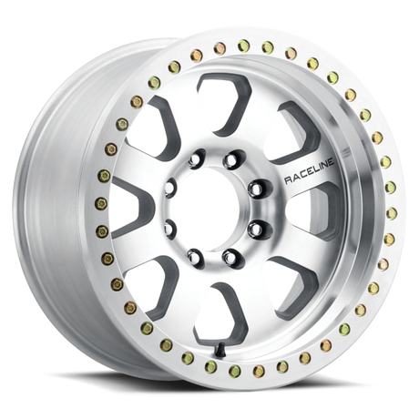 Raceline RT260M Avenger 17x9in / 8x170 BP / -12mm Offset / 130.81mm Bore - Machined Beadlock Wheel Raceline Wheels - Cast  AXOPROS