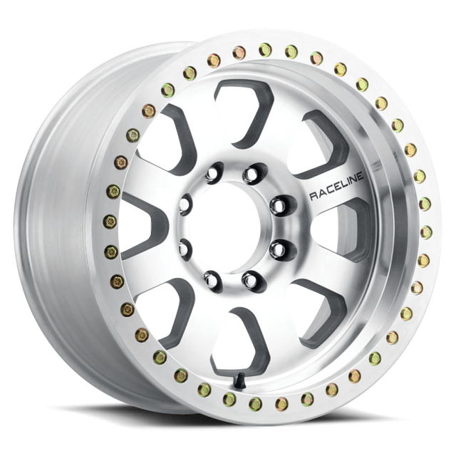 Raceline RT260M Avenger 17x9in / 8x170 BP / -12mm Offset / 130.81mm Bore - Machined Beadlock Wheel Raceline Wheels - Cast  AXOPROS