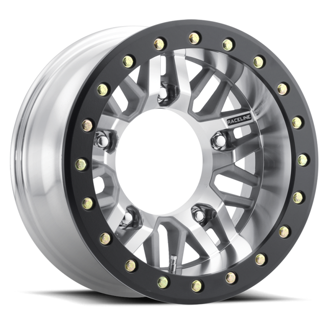 Raceline RT260M Ryno 15x7in / 5x205 BP / -45mm Offset / 160mm Bore - Machined Beadlock Wheel Raceline Wheels - Cast  AXOPROS