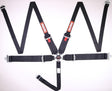RaceQuip Black SFI CAMLOCK 5pt PD Lap HNR Seat Belt Racequip Seat Belts & Harnesses  AXOPROS