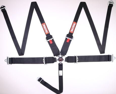 RaceQuip Black SFI CAMLOCK 5pt PD Lap HNR Seat Belt Racequip Seat Belts & Harnesses  AXOPROS
