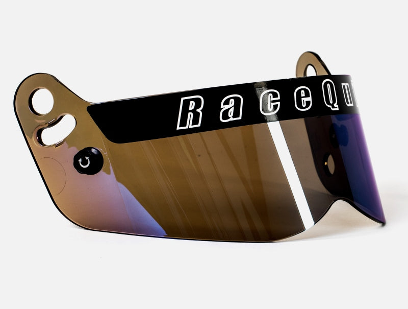 RaceQuip VESTA Series - Blue Iridium Shield Racequip Helmets and Accessories  AXOPROS