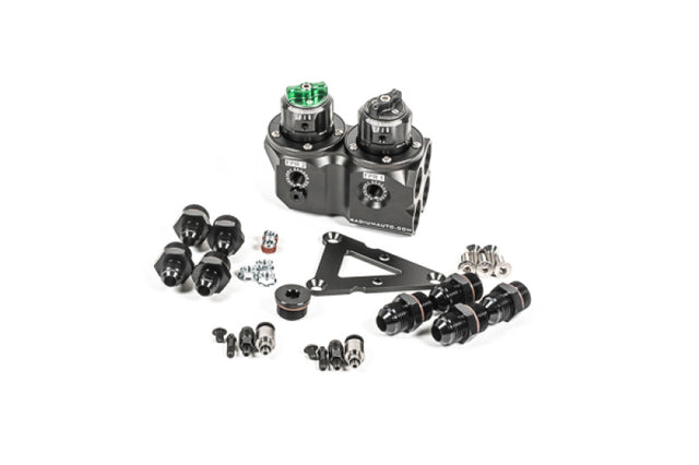 Radium Dual Fuel Pressure Regulator (DFPR) Radium Engineering Fuel Pressure Regulators  AXOPROS