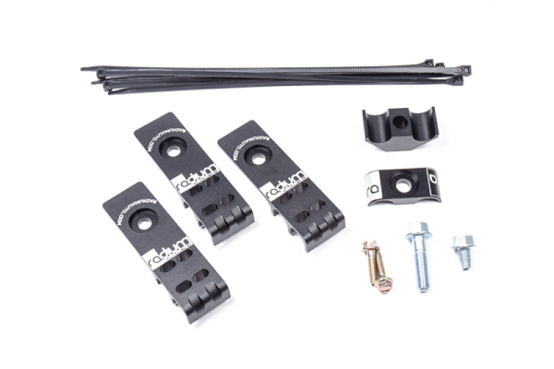 Radium Engineering 08-21 Subaru Fuel Line Retaining Kit Radium Engineering Brackets  AXOPROS