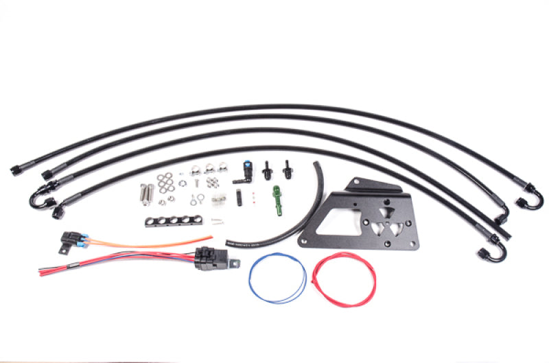 Radium Engineering 08+ Mitsubishi Evo X Fuel Surge Tank Kit (FST Not Incl) Radium Engineering Surge Tanks  AXOPROS