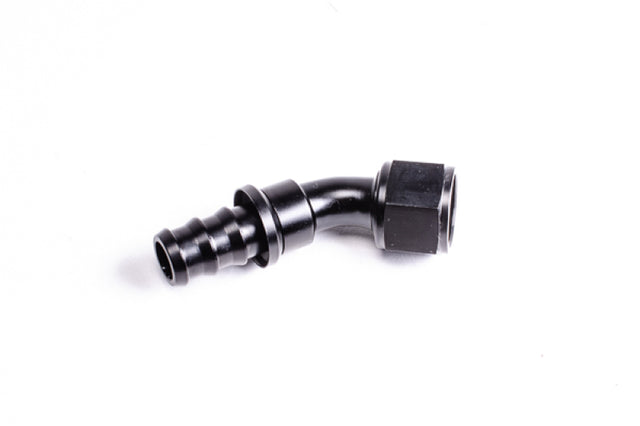 Radium Engineering 45 Degree 8AN Pushlok Hose End Fitting Radium Engineering Fittings  AXOPROS