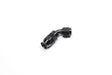 Radium Engineering -6AN 45 Degree PTFE Hose End - Black Radium Engineering Fittings  AXOPROS